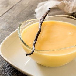 Vaniļas deserts, aromātiskā...