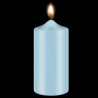 Gaiši zila, sveču krāsa