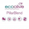 Olīvu vasks stāvsvecēm, ecoolive PillarBlend