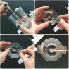 Держатель для фитиля, металлический, 10см