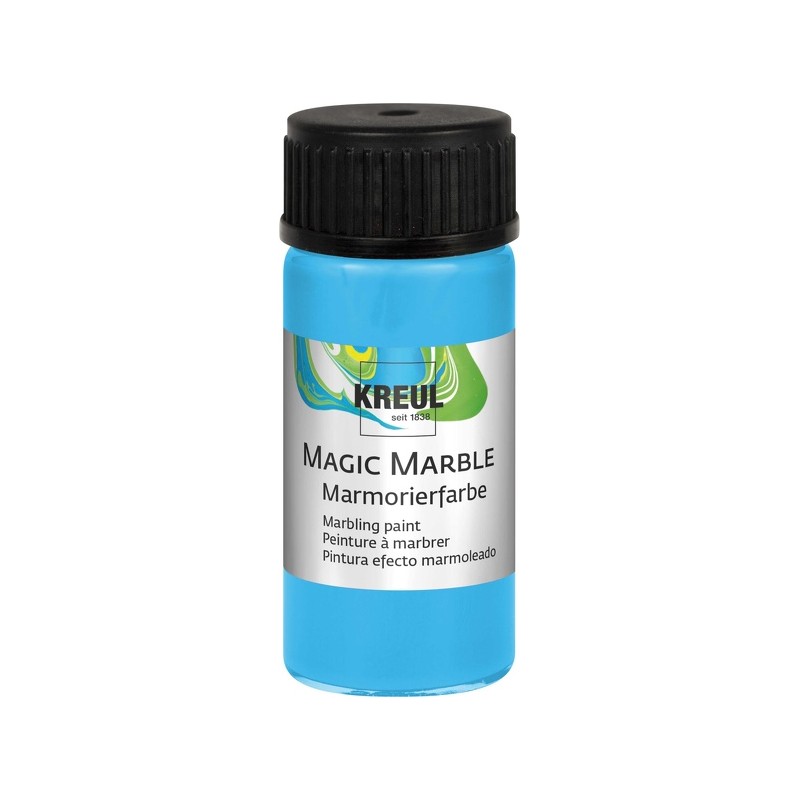 Gaiši zila, krāsa ar marmora efektu, 20ml