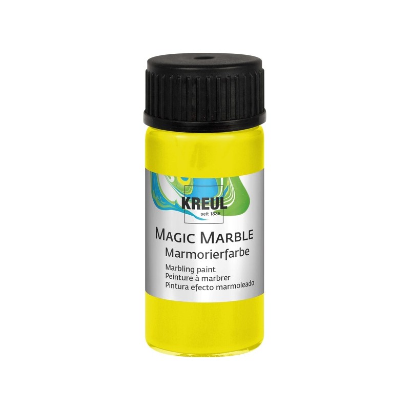 Neona dzeltena, krāsa ar marmora efektu, 20ml