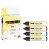 Sveču kontūrkrāsu komplekts, 4x 29ml