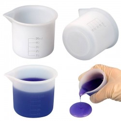 Mērkrūze ar gradāciju, silikons, 50ml