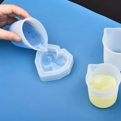 Mērkrūze ar gradāciju, silikons, 100ml