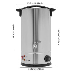 Vaska un ziepju kausējamais katls, 15L, 1800W ar krānu