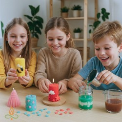 Мастер-класс по изготовлению свечей для детей