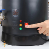 Vaska un ziepju kausējamais katls, 15L, 1100W ar apsildāmu krānu