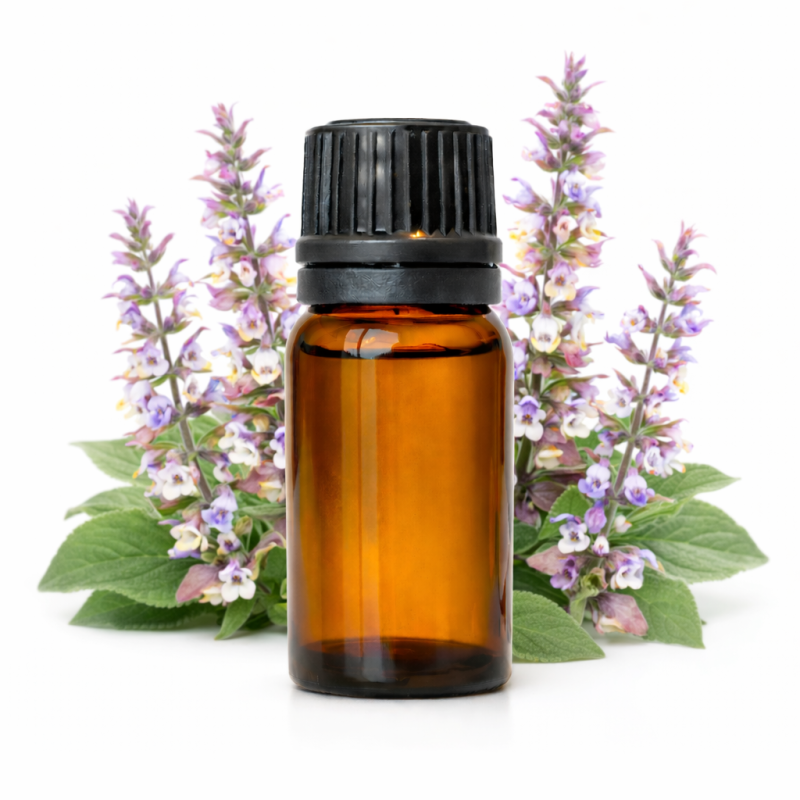 Muskatsalvija, BIO, ēteriskā eļļa