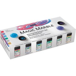 Krāsu ar marmora efektu...