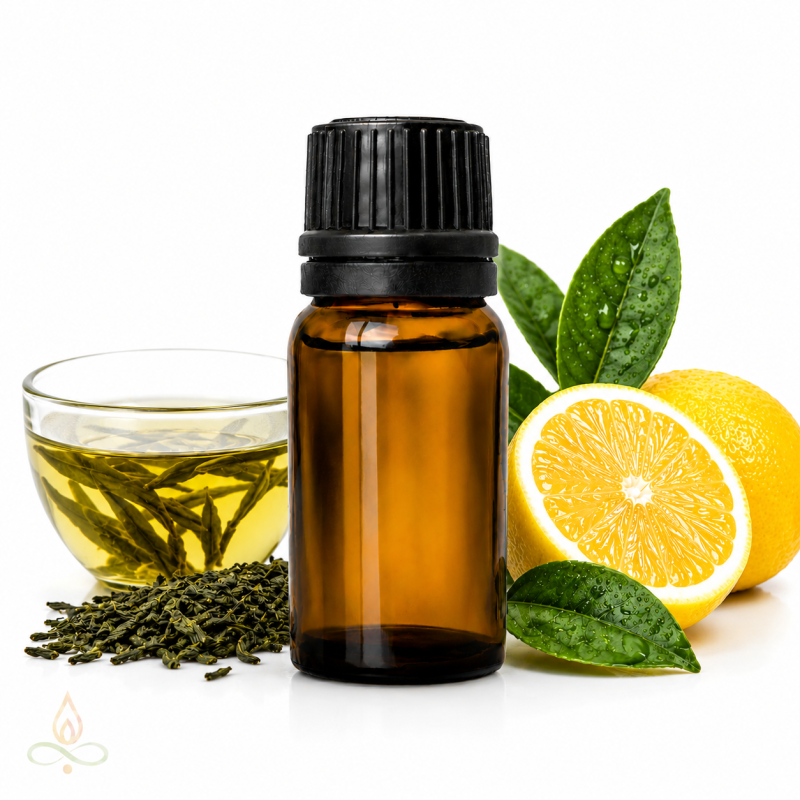 Zaļā tēja un citrons, aromātiskā eļļa